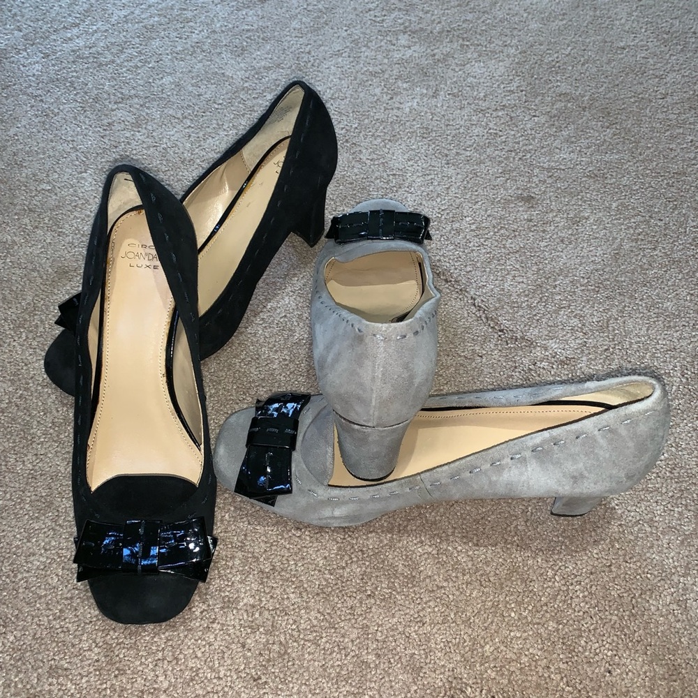 Circa Joan David Luxe Gray Suede $34 PP